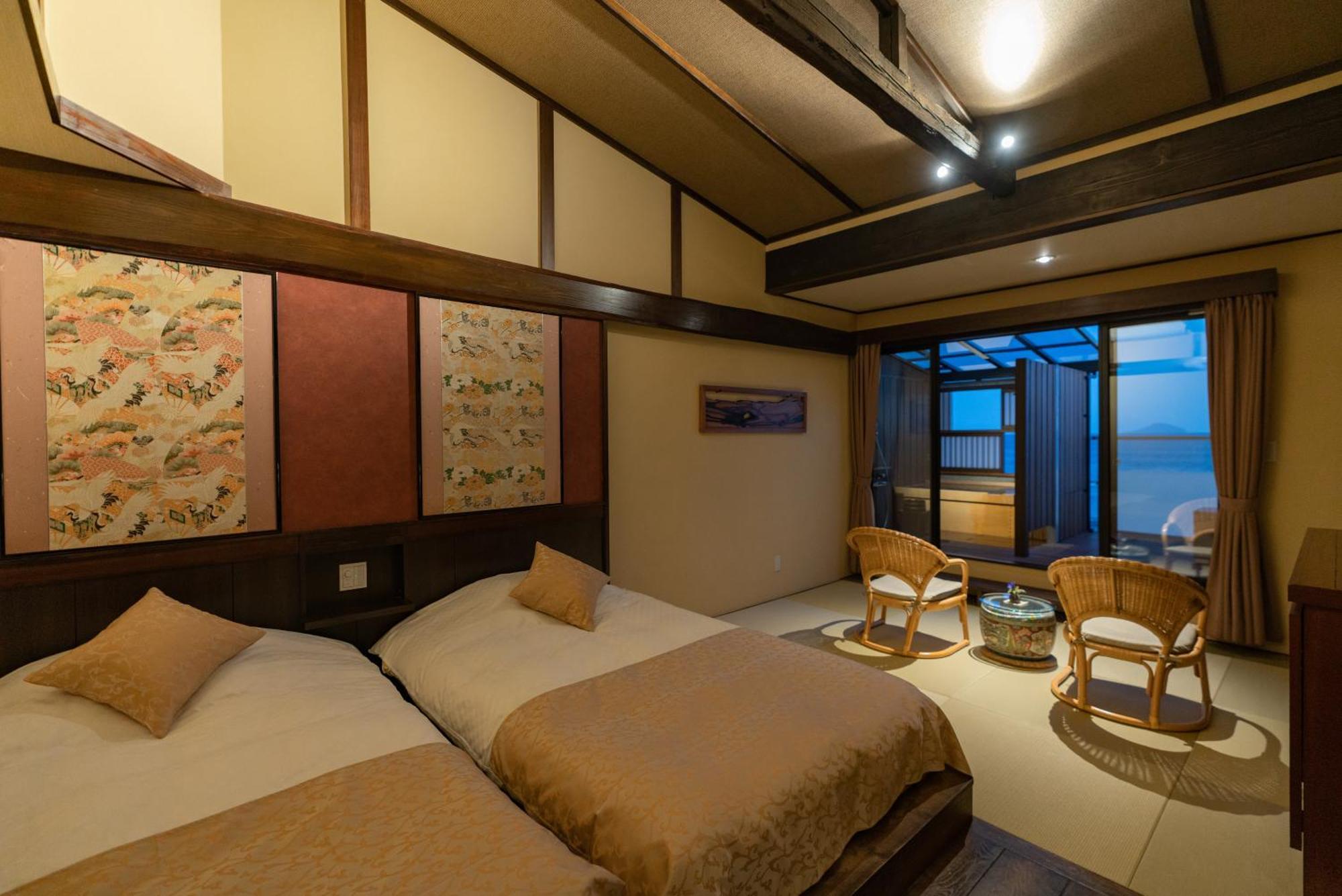 Isoaruki No Yuyado Ushiogumo -6 Years Or Older- Hotel Kavazu Szoba fotó